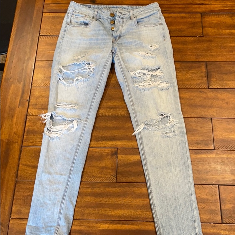 American eagle Tom girl jeans
